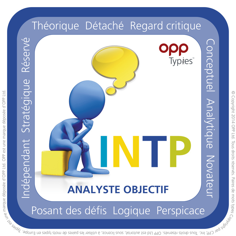 INTP Type MBTI Préférences et dynamique Pensée Introvertie avec Intuition Extravertie